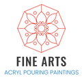 Fine Arts Acryl Pouring Paintings